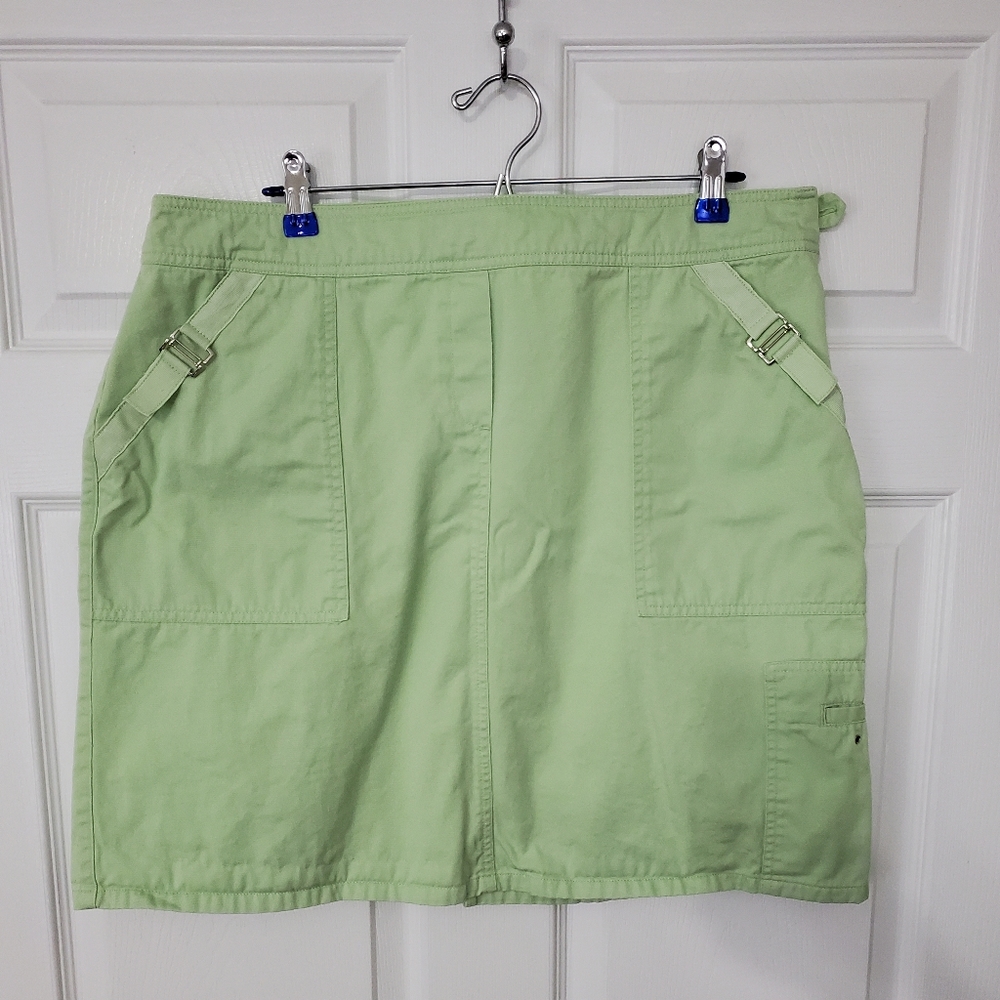 Christopher & Banks 100% Cotton Cargo Skirt